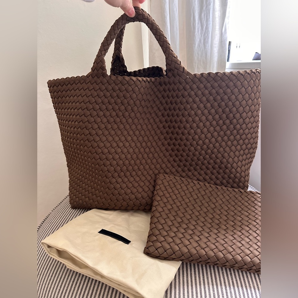 Naghedi St Barths Large Tote Mink